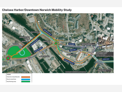 Tactical Urbanism and Chelsea Harbor Study: Projects in our small town of 40k residents - Norwich, CT 2024